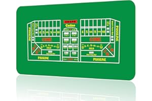 SEETOOOGAMES Poker Table Top Mat