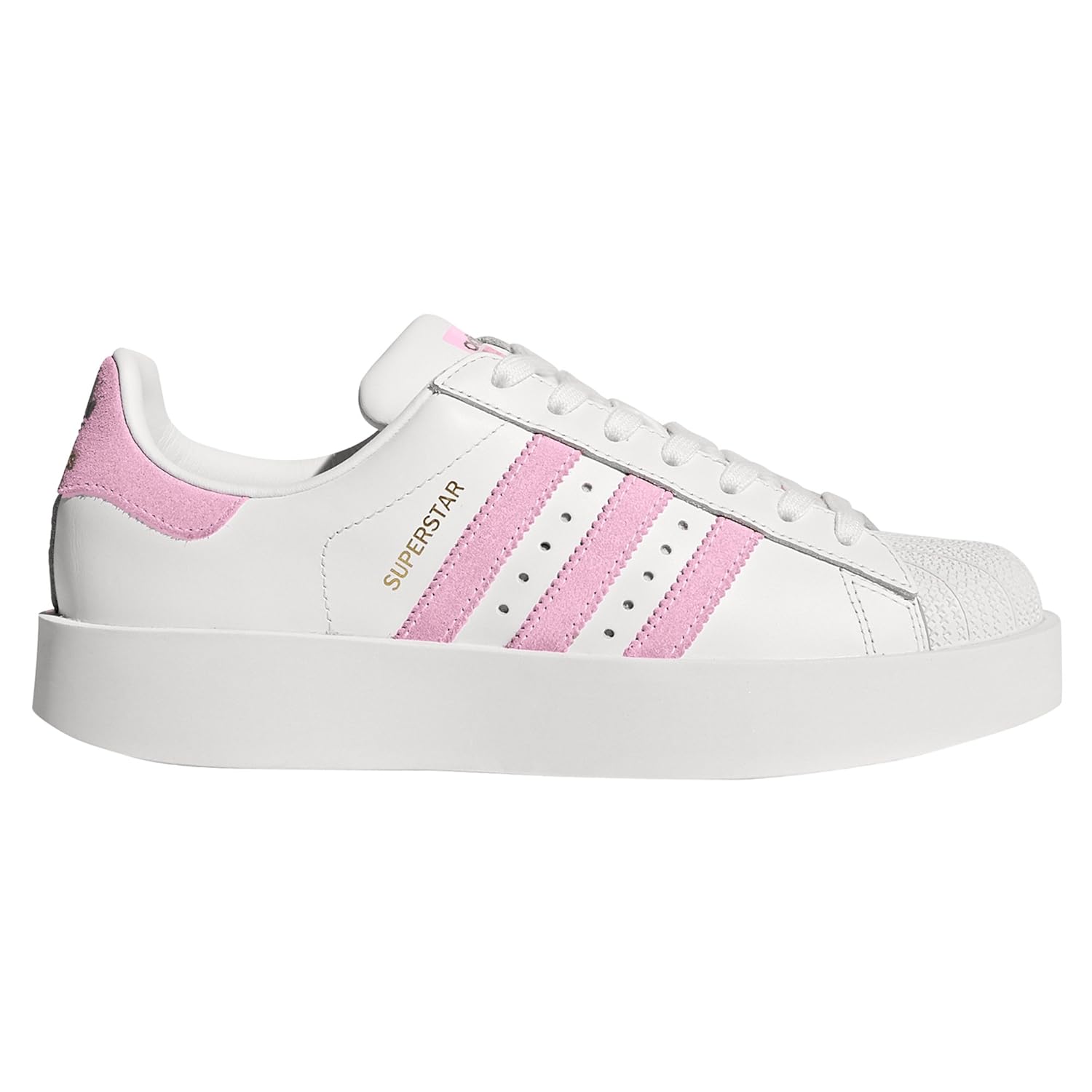 adidas superstar bold weiß