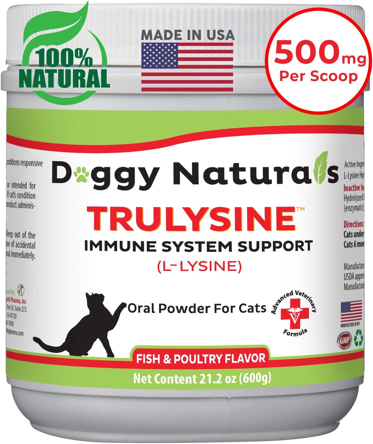 LLysine Supplement for Cats Cats & Kittens of All Ages