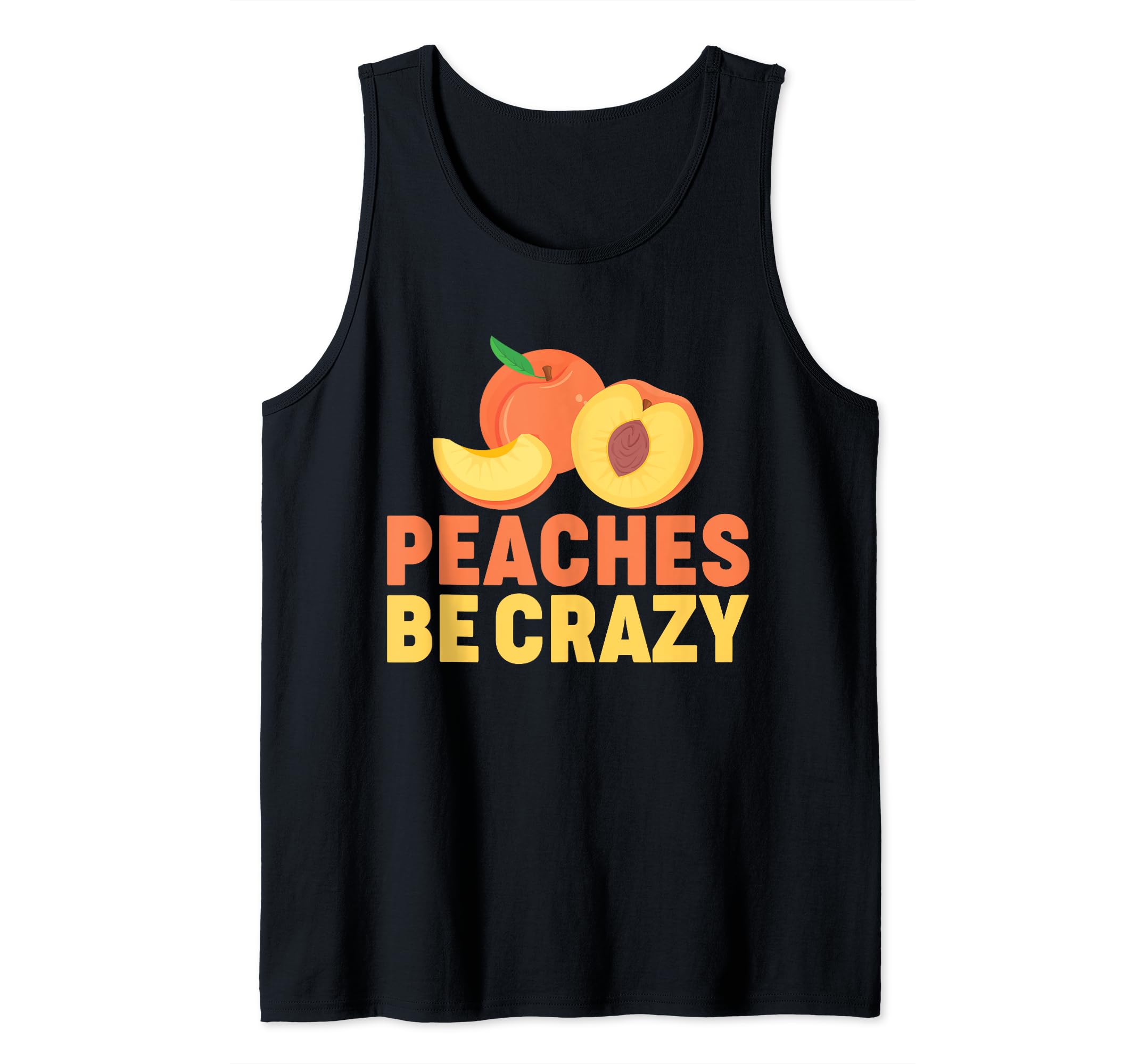Photo 1 of ***SIMILAR PRODUCT***
Peaches Be Crazy Funny Peach Pun Fruit Georgia Iced Tea Tank Top