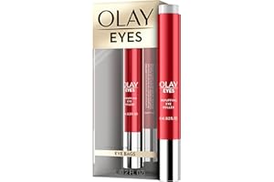 Olay Eye Treatment Eyes Depuffing Eye Roller with Vitamin E Massages to Help Reduce Puffiness and Instantly Awaken Tired-Looking Eyes, 0.2 Fl Oz