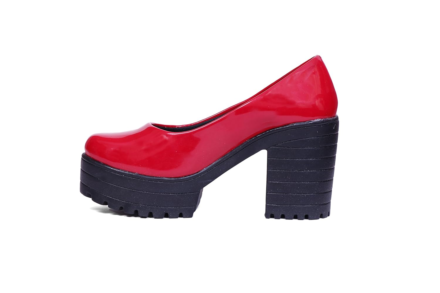 beonza women red block heels sneakers shoes