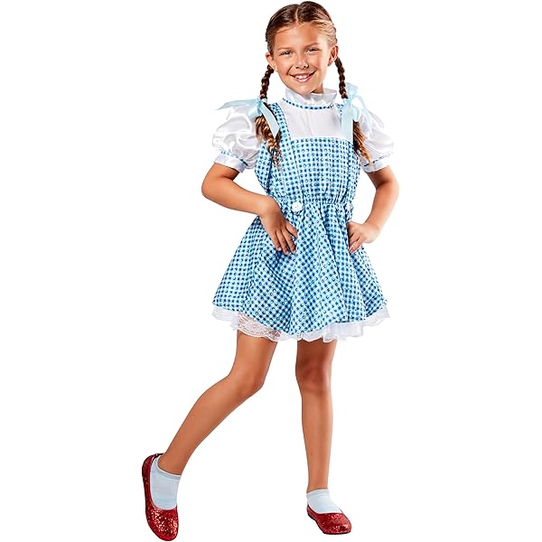 Amazon.com: G.C Girls Blue Plaid Costume Kids Book Storybook Character Dress  Up Outfits Halloween Cosplay Role Play Birthday Gifts : Clothing, Shoes &  Jewelry