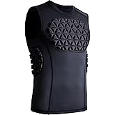 Legendfit Youth Baseball Football Chest Rib Protector Padded Compression Shirt Support Softball Lacrosse Heart Sternum Guard