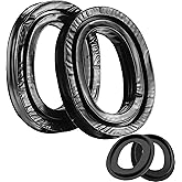 Replacement Gel Ear Pads Compatible with Peltor Tactical 100 300 500 Rangeguard, 3M WorkTunes Series Headsets Silicone Hearing Protector Hygiene Kit Hocazor G-1003