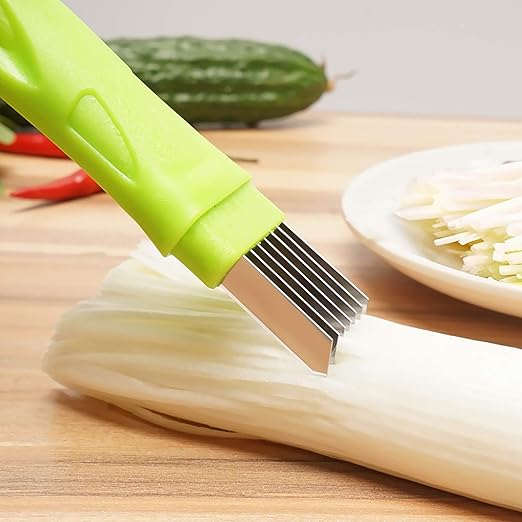 Spring Onion Slicer, Onion Shredder,Onion Slicer Chopper，Vegetable