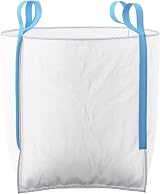 AP Automotive 5 Pack FIBC 1 Tonne Bulk Bag 85x85x85cm White Heavy Duty view 5