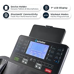 Echelon Stride Sport 40 Treadmill, Smart Foldable