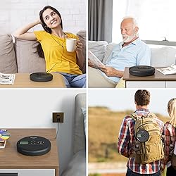 MEGATEK Portable CD Player with Dual Stereo