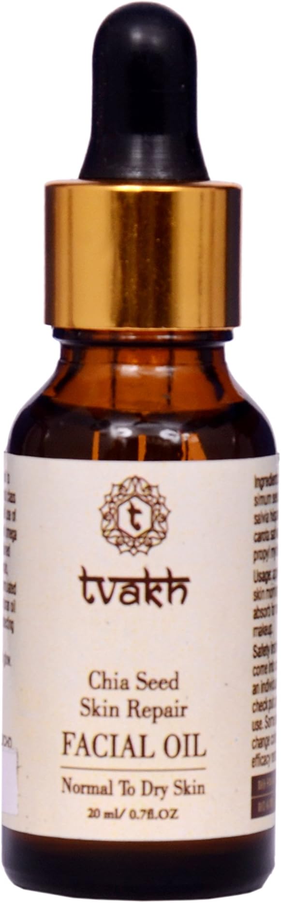 Tvakh Chia Seed Skin Repair Facial Oil 20 Ml