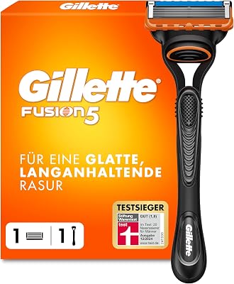Fusion 5 Rasierer Herren, Metall, Schwarz