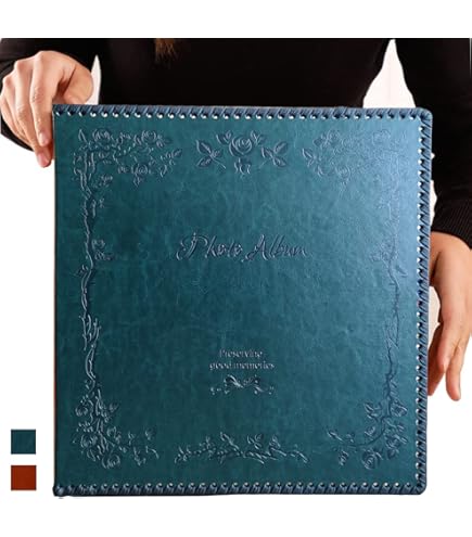 Amazon.com: Totocan Memory Guardian Large Photo Albums, 5x7, 360