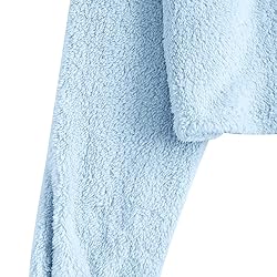ZAFUL Women's Fuzzy Lounge Casual Pajamas Sets Long