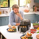 Russell Hobbs 4L Rapid Digital Air Fryer 27160 UK Plug view 8