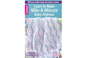 Leisure Arts LA-75473 Crochet Mile a Minute Baby Afghans Book