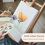 ISLAND 24x30cm Stretched Canvases 4 Pack 100% Cotton A4 view 3