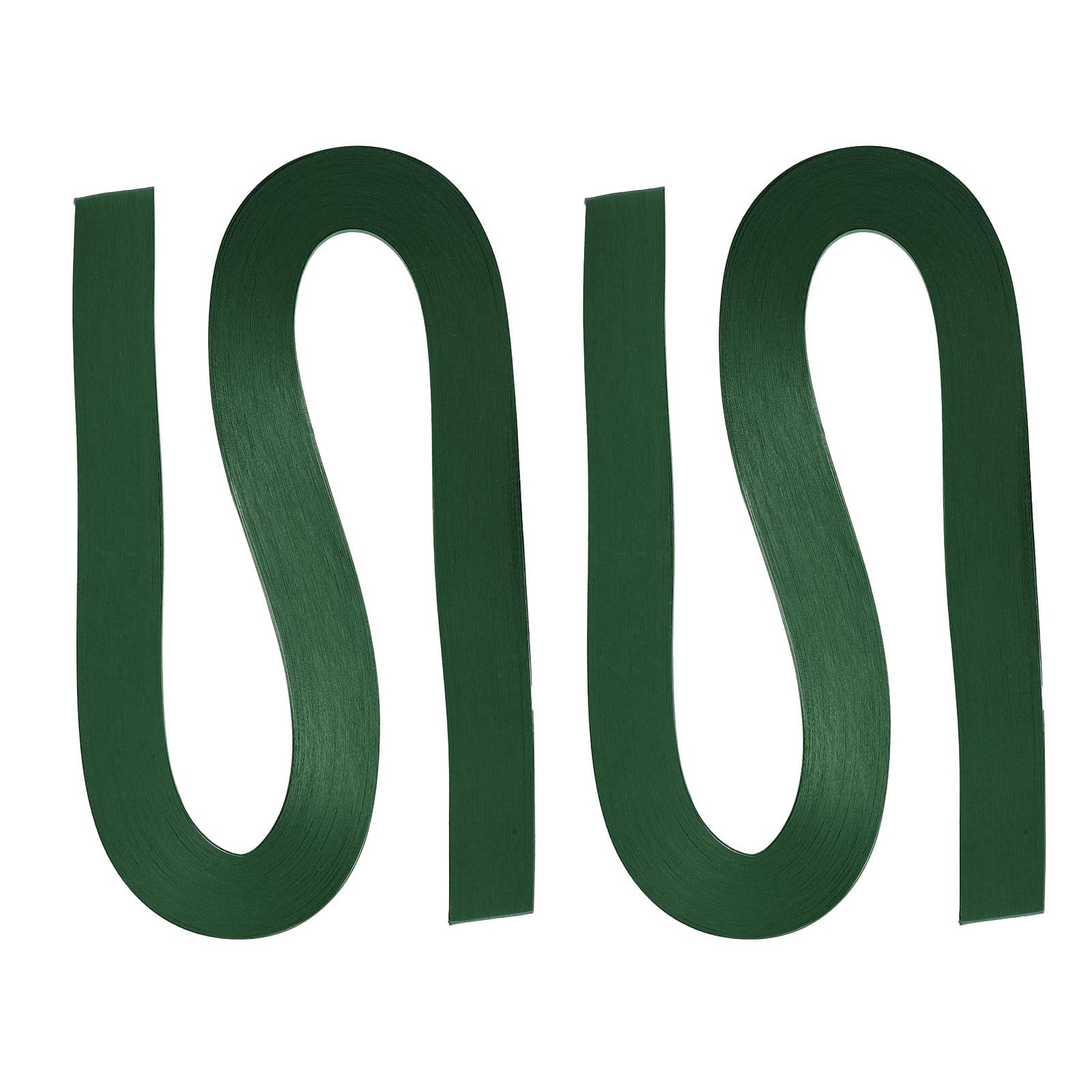 PATIKIL 240pcs Quilling Strips Paper 3mm(1/8") 54cm Origami Paper Quilling Strip for Art DIY Hand Craft Christmas, Dark Green