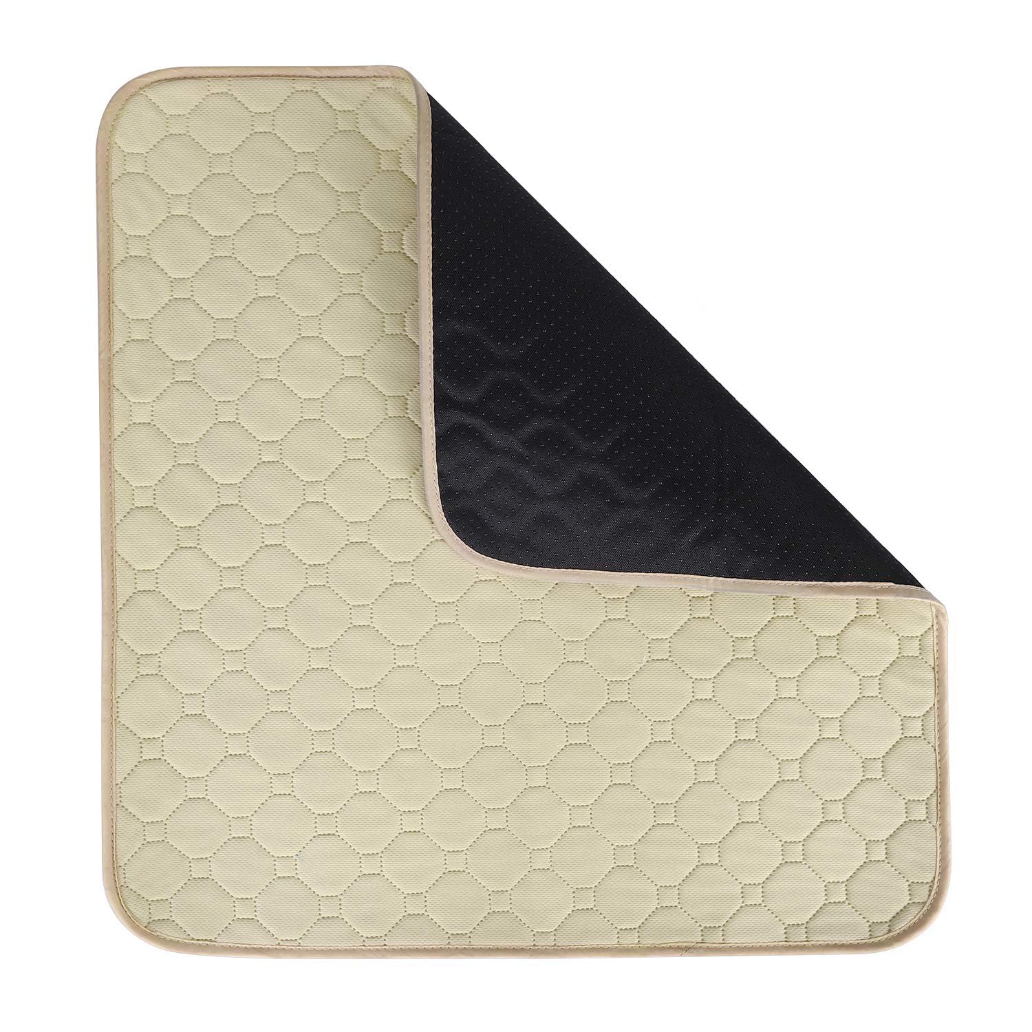 Waterproof Absorbent Incontinence Seat Protector - Washable Reusable Four Layers Non-Slip Under Pad for Men, Women, Baby, Senior and Pet, 22"X21"