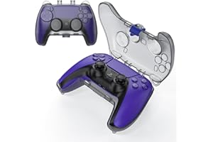 Tiiletzote Controller Case for PS5 Game Controller, Protective Case for Playstation 5 DualSense Wireless Controller, Carrying Travel Case PS5 Controller Storage Bag, PS5 Dust Cover Game Accessories