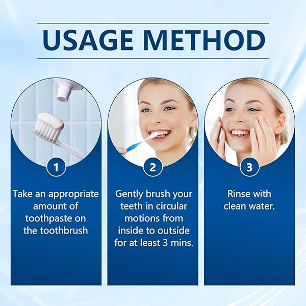 2PCS TOOTHPASTE,TOOTHPASTE FOR ENAMEL PROTECTIONAND TOOTH STRENGTHENING，FLUORIDE-FREE FORMULA, GENTLE MINT, FRESH BREATH