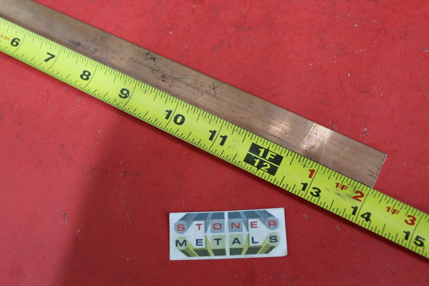 1/4 x 2 C110 Copper BAR 14 Long Solid Flat Mill Bus Bar Stock H02