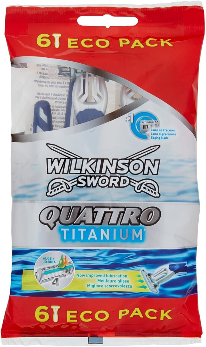 rasoir wilkinson quattro titanium precision