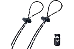 FLOW SWIM GEAR Flow Goggle Strap Kit (2-Pack) - Replacement Bungee Cord Straps for Swim Goggles