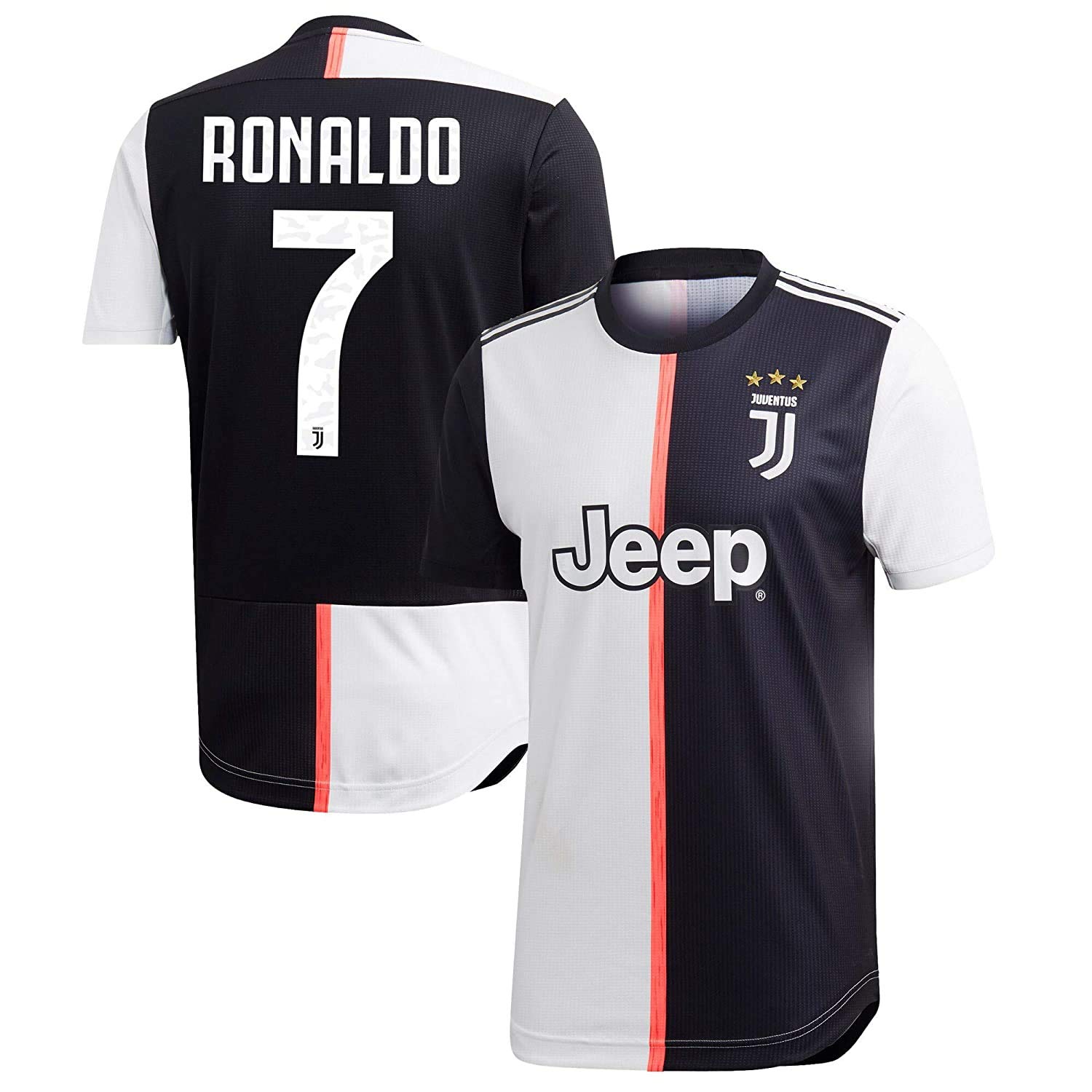 juventus white red jersey