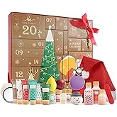 Advent Calendar 2025 BODY & EARTH Holiday Gifts for Women Christmas 24 Days of Beauty Countdow Calendar 24PCS 2025 Skincare Advent Calendar