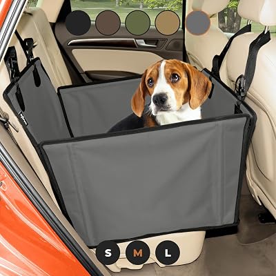 Wuglo Extra Stable Dog Car Seat with Seat Belt up to 18 kg