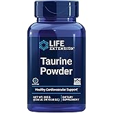 Life Extension Taurine Powder – Healthy Cardiovascular Support, Promotes Brain Health, Healthy Aging, and Muscle and Exercise Recovery – Gluten-Free, Non-GMO, Vegetarian – 300 Grams