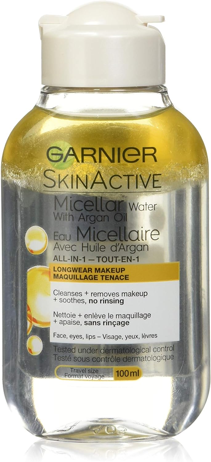 micellar water with argan oil