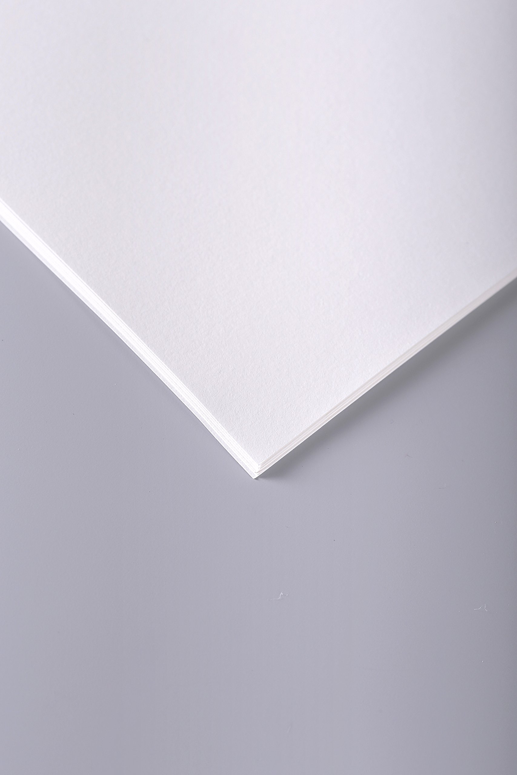 Clairefontaine - Ref 93748C - White Grained Drawing Paper (Pack 25 Sheets) - 50 x 65cm Sized, 224gsm Paper, White & Grained Drawing Paper, Acid Free, pH Neutral