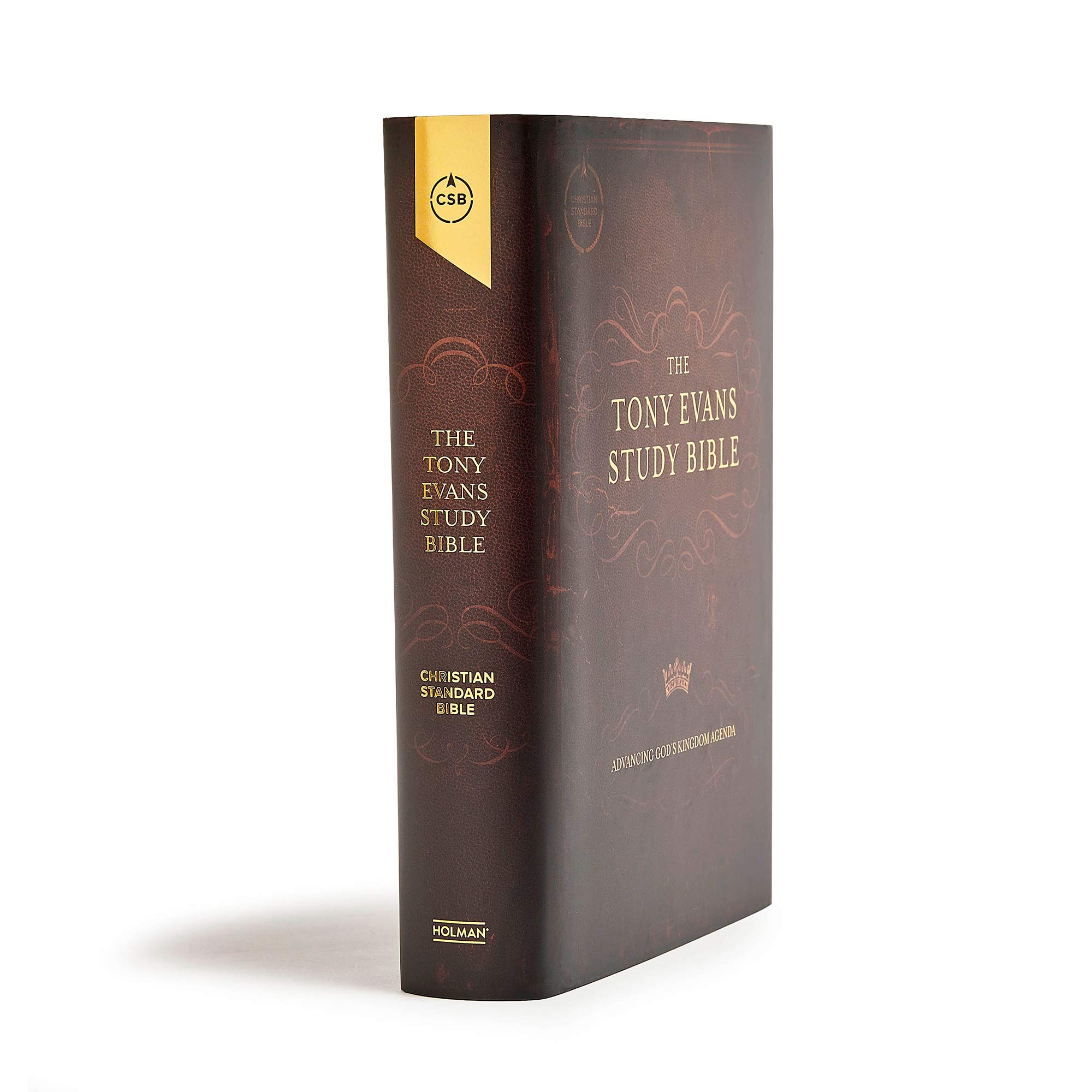 CSB Tony Evans Study Bible, Hardcover, Black Letter, Study Notes and Commentary, Articles, Videos, Charts, Easy-to-Read Bible Serif Type CSB Tony Evans Study Bible, Hardcover, Black Letter, Study Notes and Commentary, Articles, Videos, Charts, Easy-to-Read Bible Serif Type Hardcover Kindle