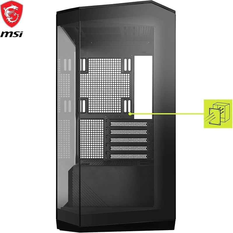MAG PANO M100L PZ Boîtier PC Gaming Micro-ATX et Mini-ITX