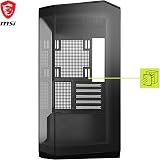 MSI MAG PANO M100L PZ Micro-ATX PC Case USB-C 20Gbps GPU Stand Dust Filters view 2