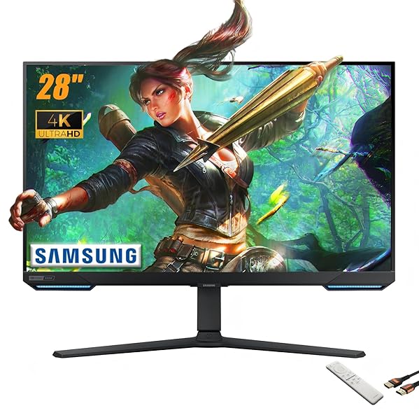 SAMSUNG ODYSSEY 28-INCH UHD(3840 X 2160) GAMING MONITOR...