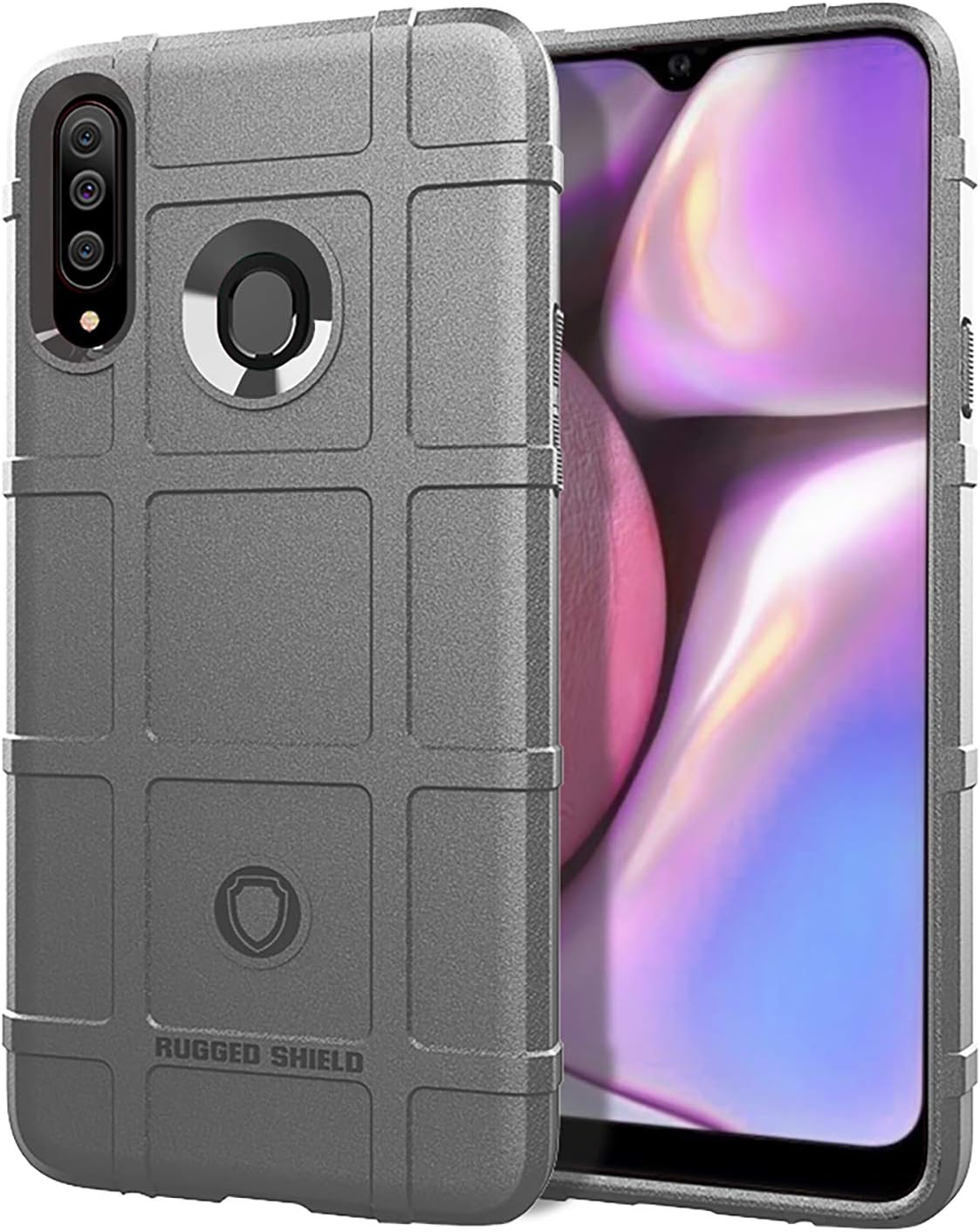 for Samsung Galaxy A20S Phone Case Ultra Thin Slim Rubber Gel Flexible Soft TPU Thick Shield Solid Armor Tactical Protective Cover
