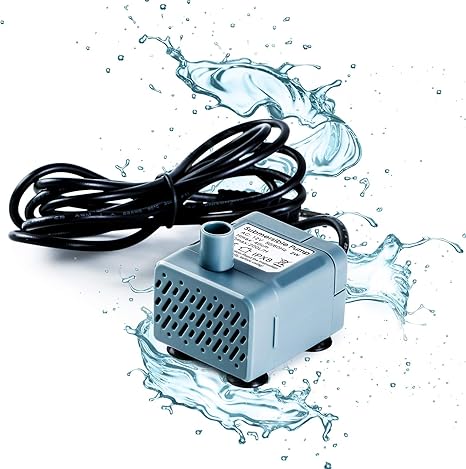 Toozey Pompe De Rechange Pour Fontaine à Chat Avec Alimentation Ipx8 2 W