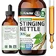 BIO KRAUTER Stinging Nettle Tincture - Nettle Root Extract Liquid - Urinary Support Supplement - Urtica Dioica Natural Extract - Vegan, Sugar & Alcohol Free Drops 4 Fl.Oz.