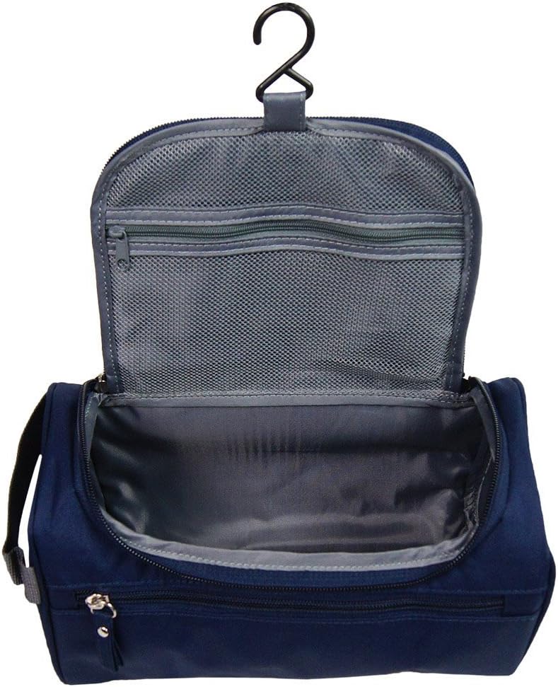 Toiletry bag waterproof Wash Bag Cosmetic bag Hanging holiday travel toiletry bag ONEGenug, Blue
