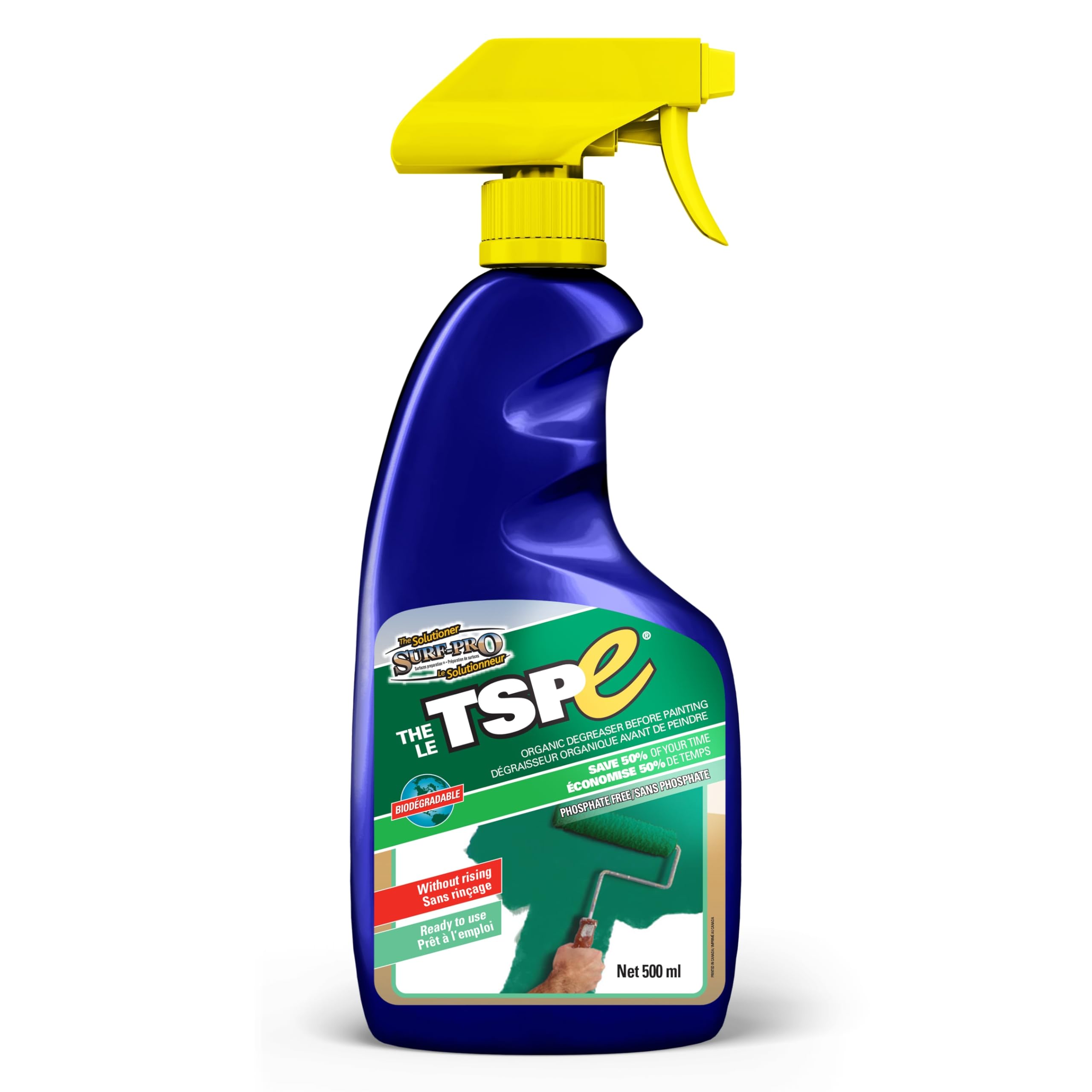 Photo 1 of TSPE Cleaner Spray – 500ml Eco-Friendly No-Rinse Degreaser for Walls, Wood, Cabinets & Paint Prep – Phosphate-Free TSP Alternative – Biodegradable, Septic Safe, Non-Toxic Cleaning Solution