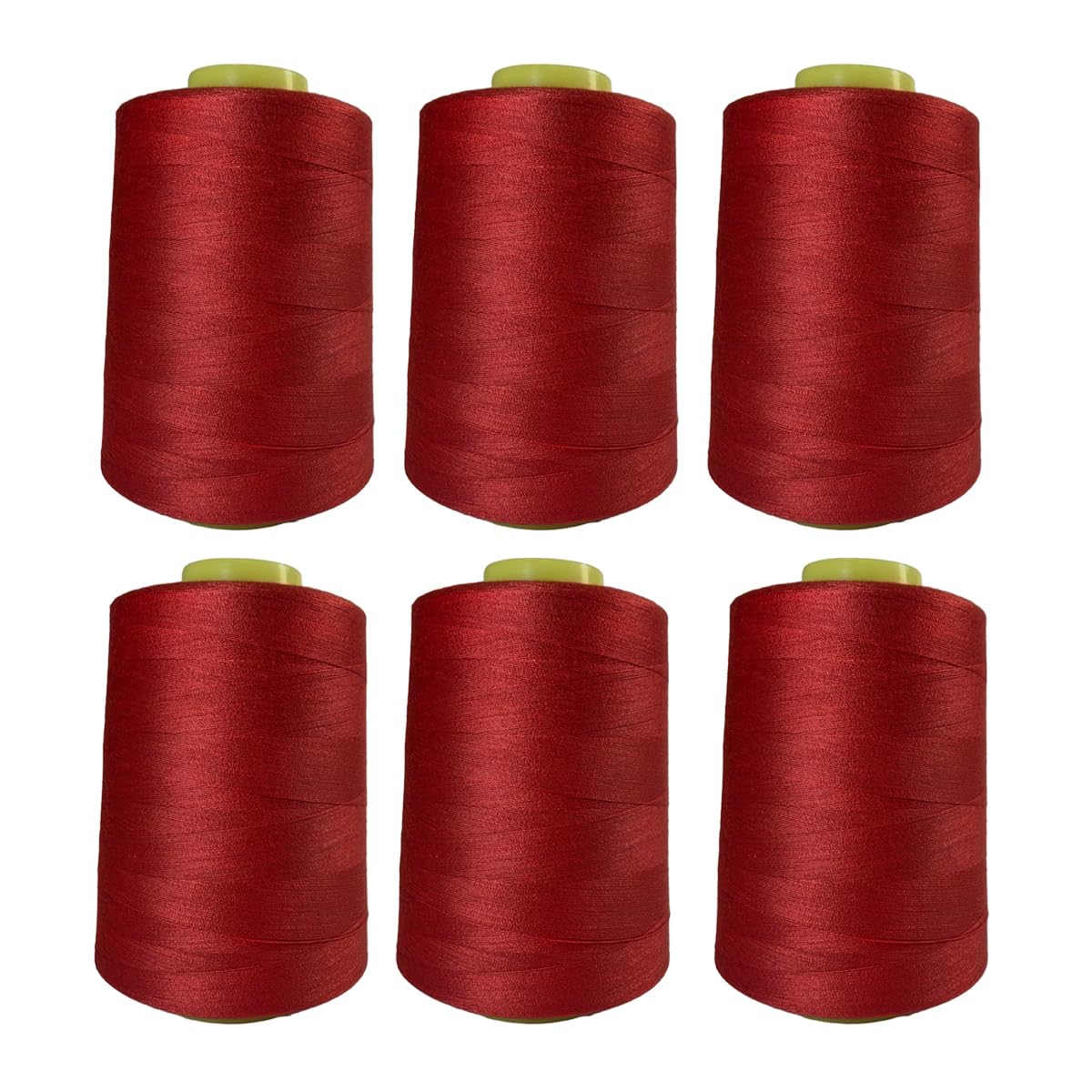JYC CREATIVE 6 Rolls of Sewing Thread, 40/s, High Strength Sewing Accessories, Sewing Thread Spool, Variety of Colors, Crafts, Clothing,