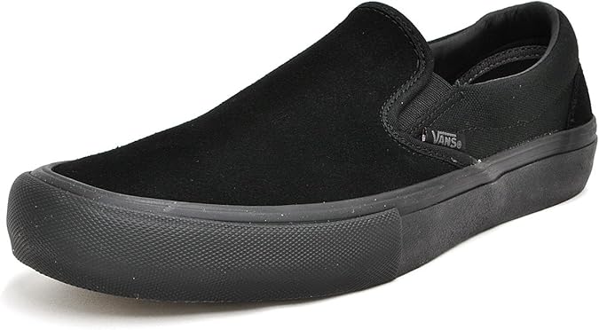 vans slip on pro blackout