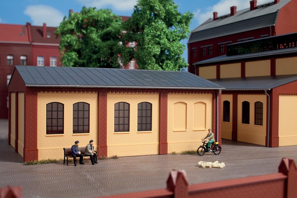 Auhagen 80615 Walls 2390A Yellow Modelling Kit