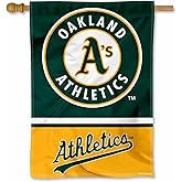 Oakland Athletics Double Sided House Flag