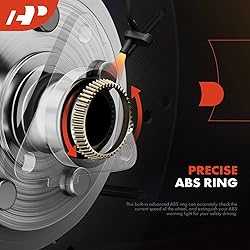 A-Premium 2 x Rear Wheel Bearing and Hub Assembly