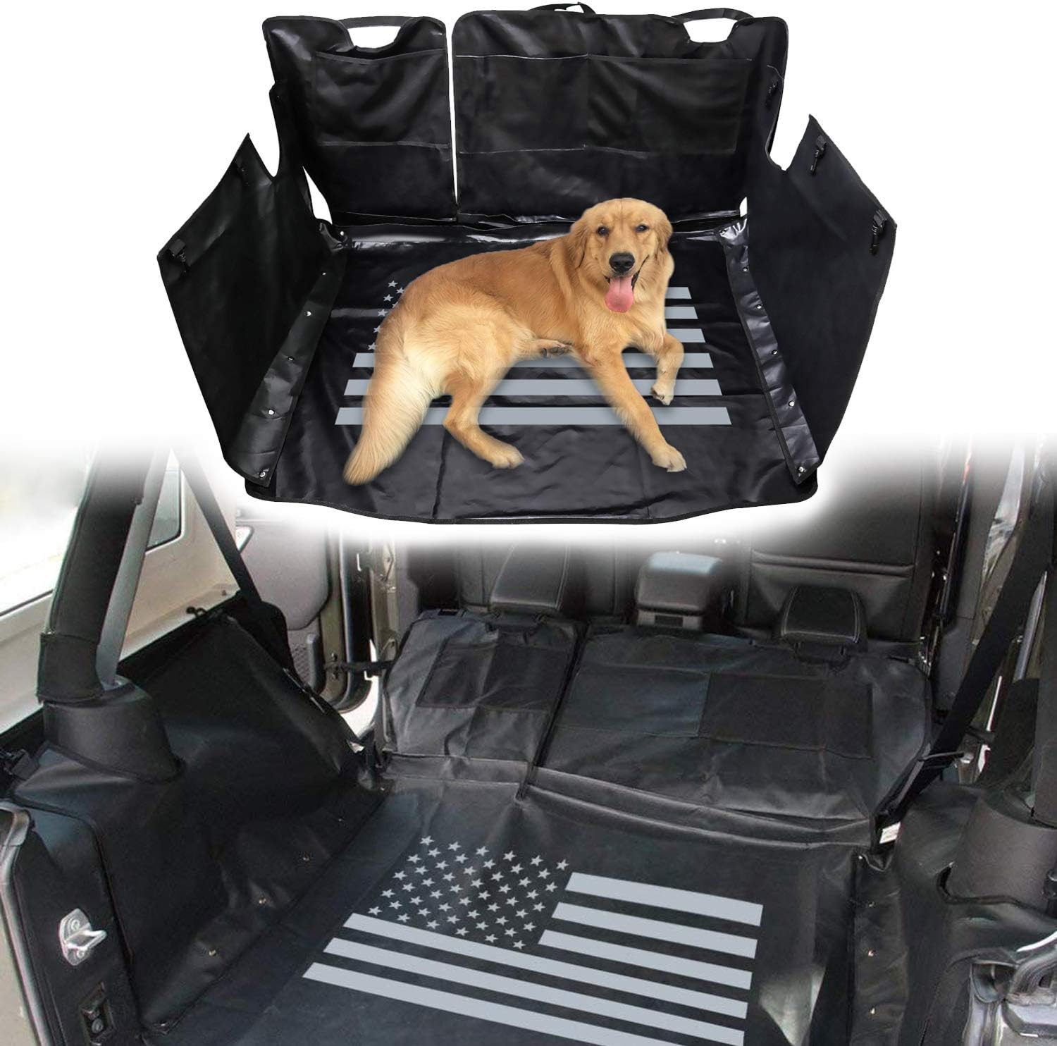 RONGZHI Cargo Liner for Dogs │ Car Seat Covers for Dogs │ Seat
