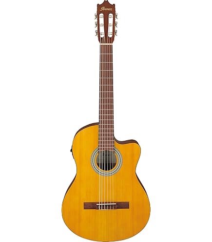 Amazon.com: Fender CN-140SCE Thinline Concert Nylon String