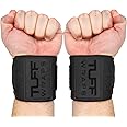 TuffWraps 16" Wrist Wraps: No Thumb Loops, Quality Gym Wrist Wraps for Weightlifting, Bench Press, Powerlifting, and Cross-Training—Try The Belt Loop Tightening System